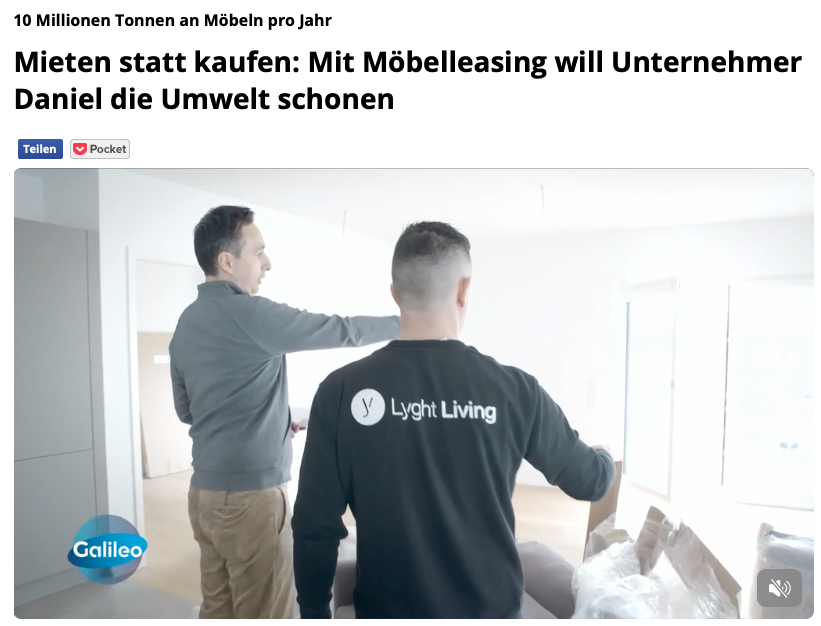 Ein Beitrag des Focus über Lyght Living