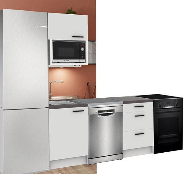 Low Rental Modular Kitchen Modular Rental Kitchens & BOSCH Appliances for Residential and Office ...
